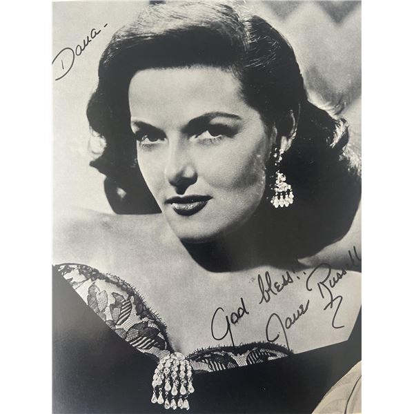 Gentlemen Prefer Blondes Jane Russell signed photo