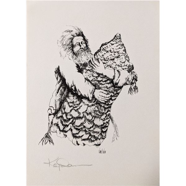 David Kaplan Signed Print