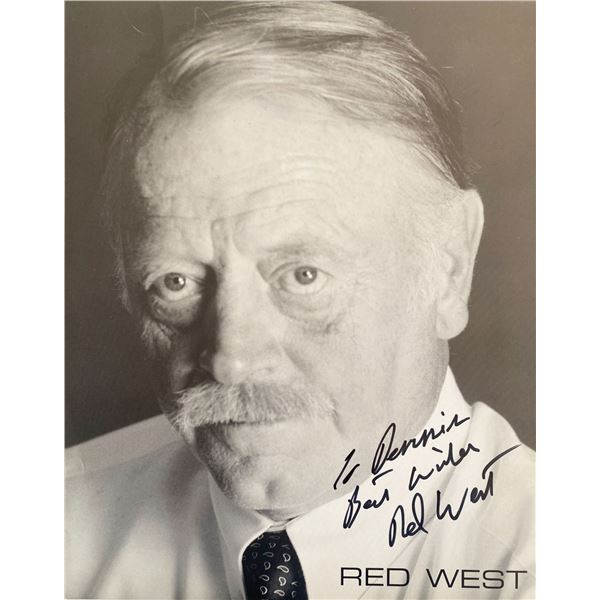 Elvis Presley boduyguard  Red West signed photo