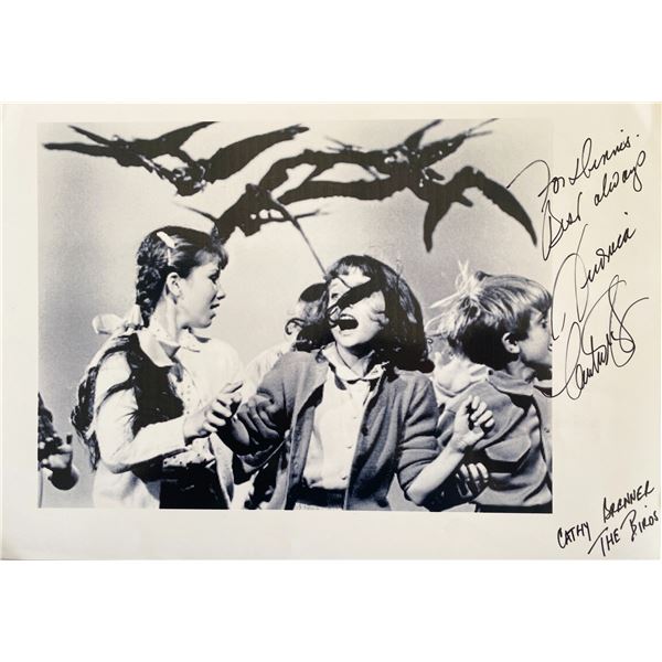 The Birds Veronica Cartwright signed movie photo