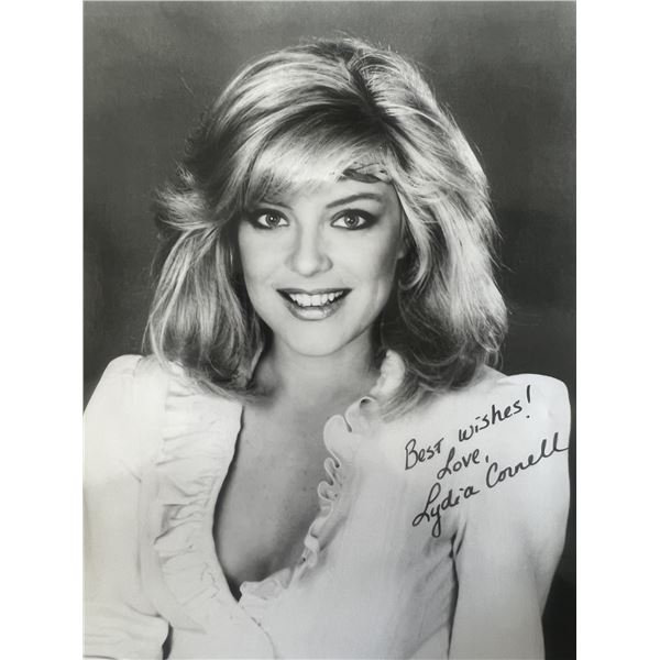 Too Close For Comfort Lydia Cornell signed photo
