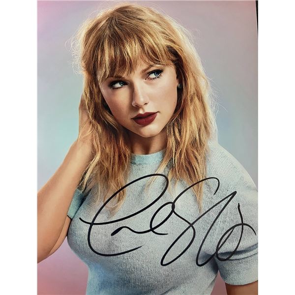 Taylor Swift signed photo