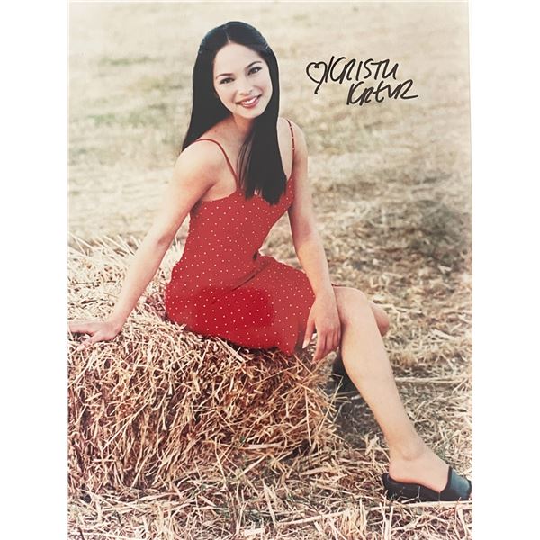 Beauty and The Beast Kristin Kreuk signed photo