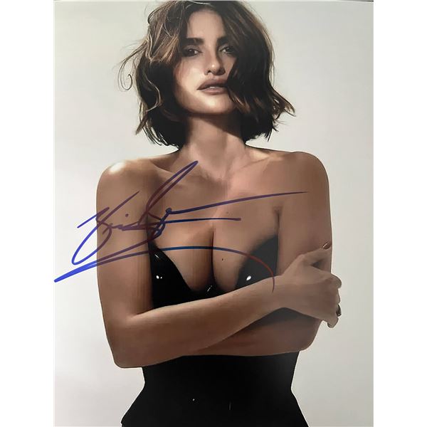 Penélope Cruz signed photo