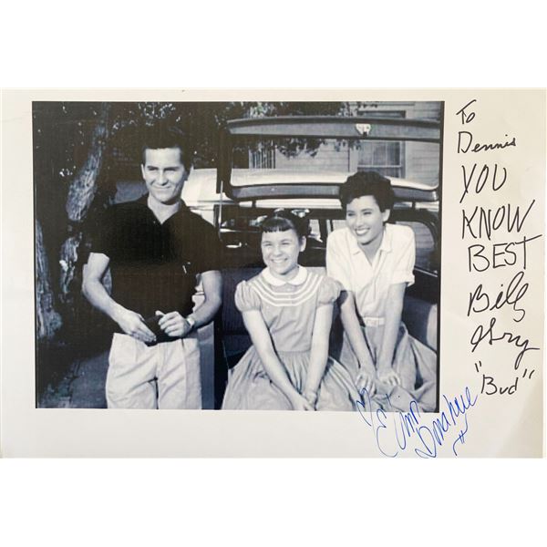 Father Knows Best Billy Gray and Elinor Donahue signed photo