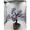 Image 2 : 14 X14 INCH  AMETHYST CRYSTAL TREE WITH AMETHYST BASE HANDMADE