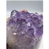 Image 5 : 2.7 X 2.4  INCH POLISHED AMETHYST GEODE WITH INCLUSIONS