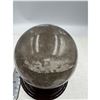 Image 4 : 95.0 MM SMOKY QUARTZ SPHERE WITH INCULSION  HIGH GRADE