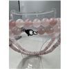 Image 4 : BRAND NEW 10 MM  ROSE QUARTZ NECKLACE 108 BEADS