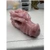 Image 1 : 2.7 INCH  PINK OPAL DRAGON SKULL