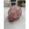 Image 3 : 2.0 INCH ROSE QUARTZ SKULL