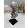 Image 3 : 5.1 INCH AMETHSYT CLUSTER ON STAND ( BEAUTIFUL INCLUSION IN )