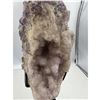 Image 7 : 11 X 4.3 INCH AMETHYST WITH CALCITE UNIQUE FORMATION ON BOTH  SIDE