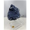 Image 2 : 7 X 10 INCH BLUE BERRY  WITH CALCITE SPECIMEN ON STAND