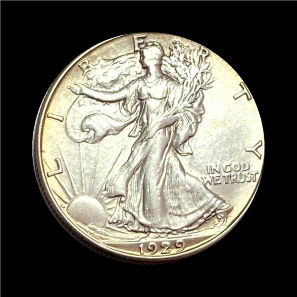 1929 Walking Liberty Half Dollar CLOSELY UNCIRCULATED