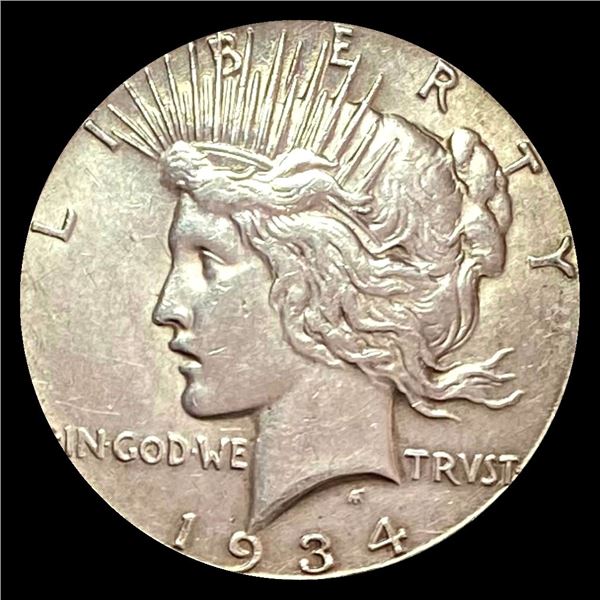 1934-D Peace Silver Dollar CLOSELY UNCIRCULATED