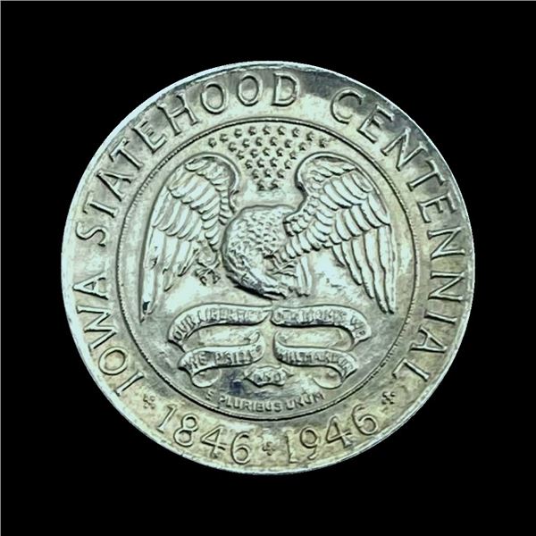 1946 Iowa Centennial Half Dollar GEM BU