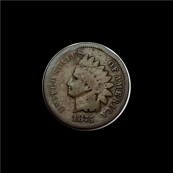 1875 Indian Head Cent NICELY CIRCULATED