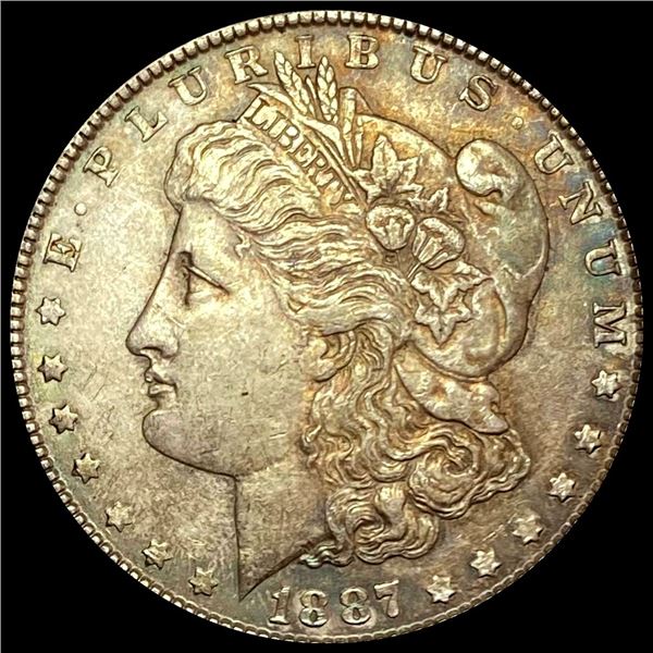 1887 Morgan Silver Dollar CLOSELY UNCIRCULATED