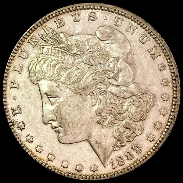 1888 Morgan Silver Dollar ABOUT UNCIRCULATED