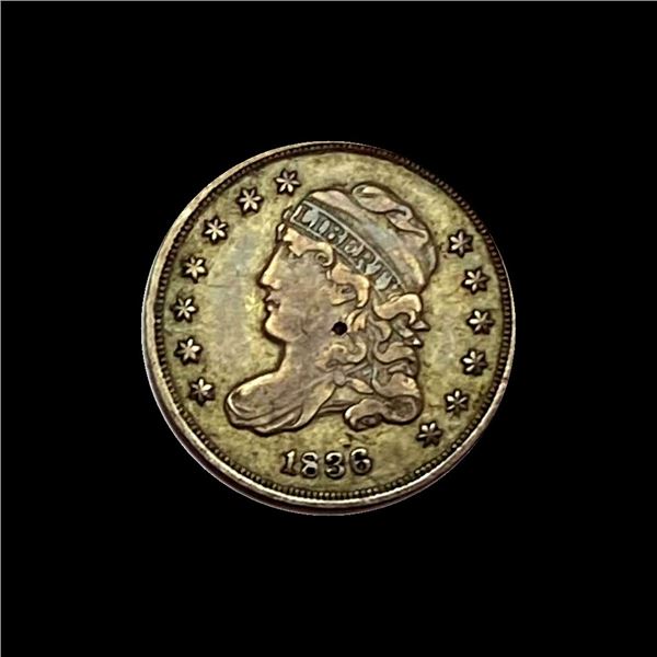1836 Capped Bust Half Dime NEARLY UNCIRCULATED