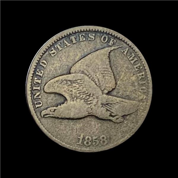 1858 Flying Eagle Cent LIGHTLY CIRCULATED