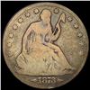 Image 1 : 1873 Arrows Seated Liberty Half Dollar NICELY CIRCULATED