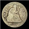Image 1 : 1857 Seated Liberty Quarter NICELY CIRCULATED