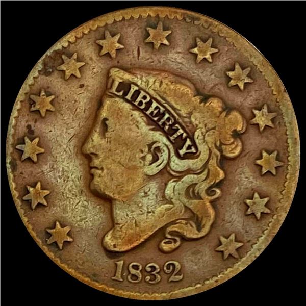 1832 Classic Head Large Cent LIGHTLY CIRCULATED