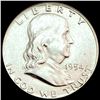 Image 1 : 1954 Franklin Half Dollar UNCIRCULATED