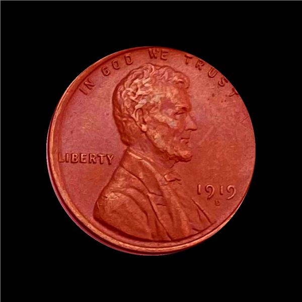 1919-D Lincoln Wheat Cent CHOICE AU