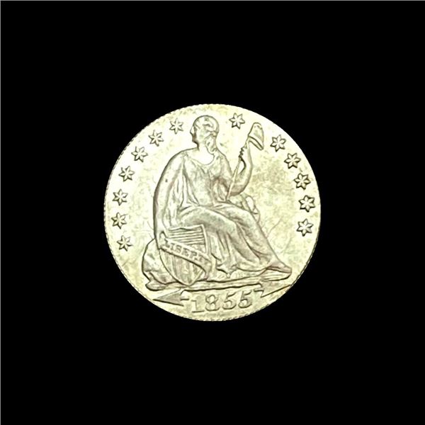1855 Seated Liberty Half Dime HIGH GRADE