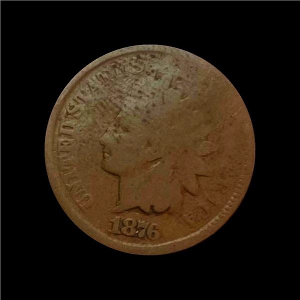 1876 Indian Head Cent NICELY CIRCULATED
