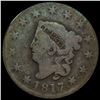 Image 1 : 1817 Coronet Head Large Cent NICELY CIRCULATED