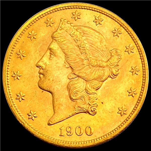 1900 Liberty Head Double Eagle $20 UNCIRCULATED