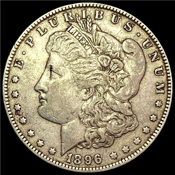 1896-O Morgan Silver Dollar LIGHTLY CIRCULATED