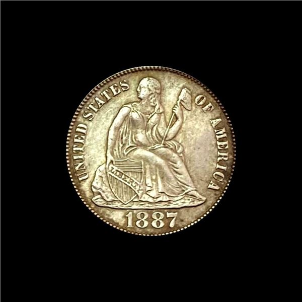 1887 Seated Liberty Dime UNCIRCULATED