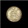 Image 1 : 1887 Seated Liberty Dime UNCIRCULATED