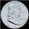 Image 1 : 1963 Franklin Half Dollar CHOICE PROOF