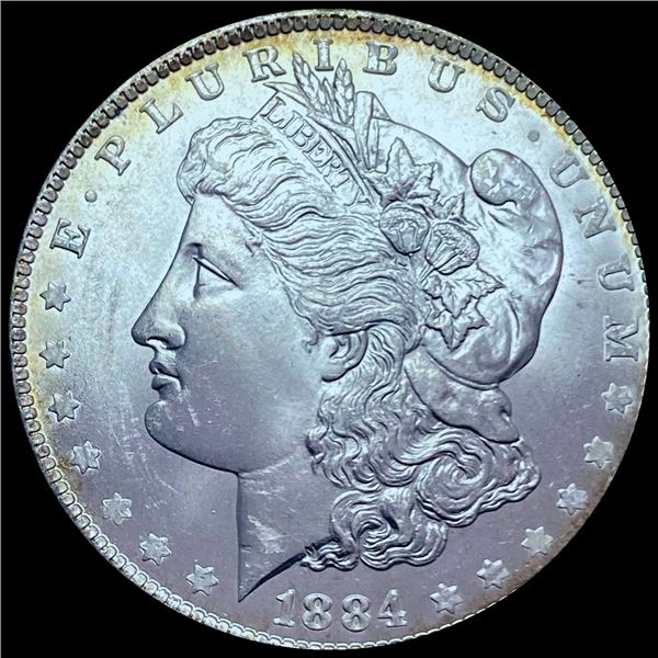 1884-O Morgan Silver Dollar SUPERB GEM BU