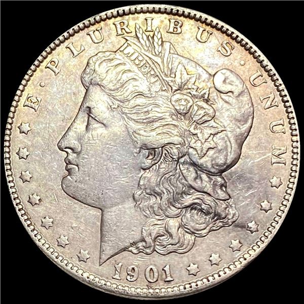 1901 Morgan Silver Dollar NEARLY UNCIRCULATED