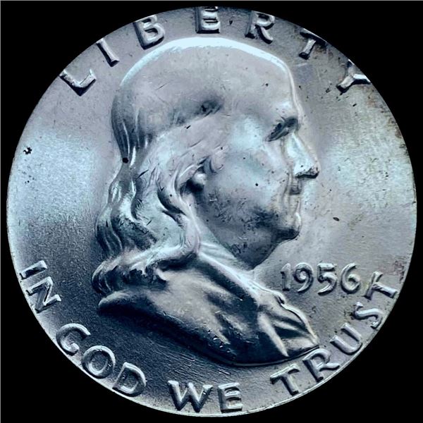 1956 Franklin Half Dollar GEM BU