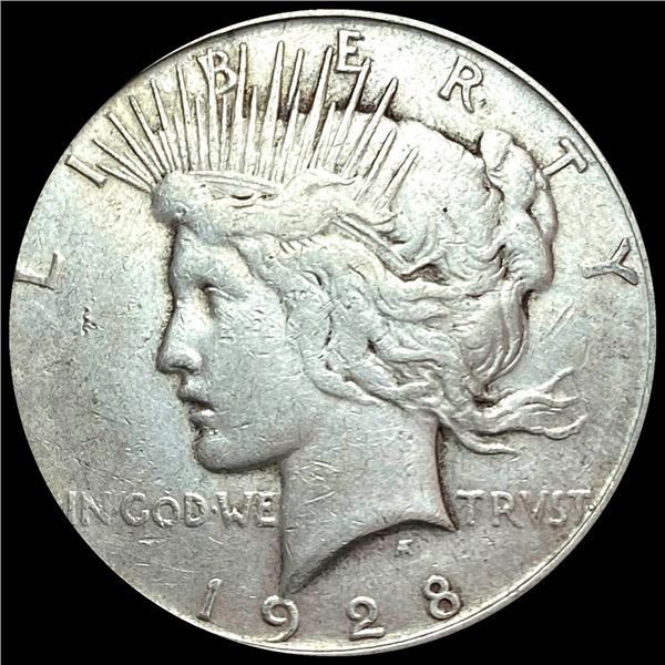 1928-S Peace Dollar LIGHTLY CIRCULATED