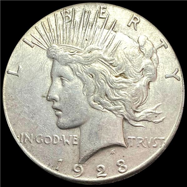 1923-S Peace Dollar CLOSELY UNCIRCULATED