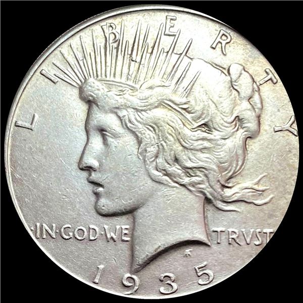 1935 Peace Dollar ABOUT UNCIRCULATED
