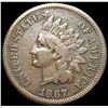 Image 1 : 1867 Indian Head Cent HIGH GRADE
