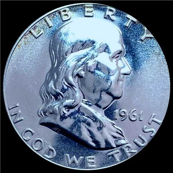 1961 Franklin Half Dollar CHOICE PROOF