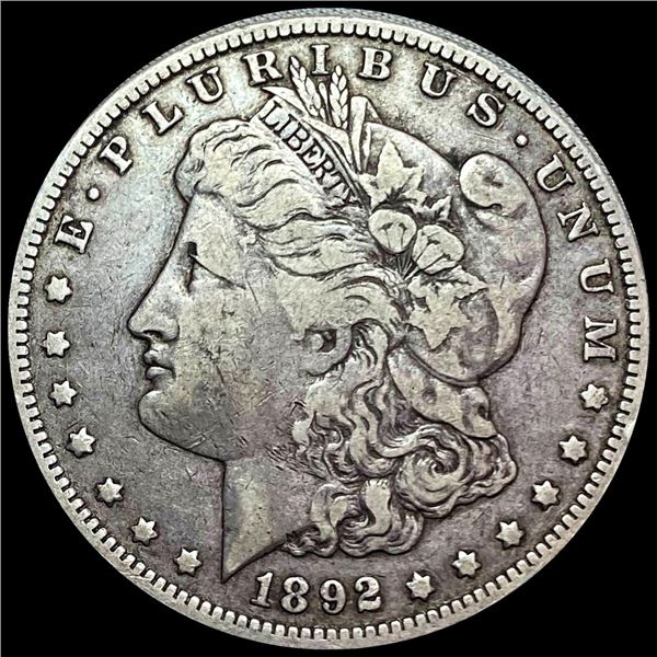 1892-O Morgan Silver Dollar LIGHTLY CIRCULATED