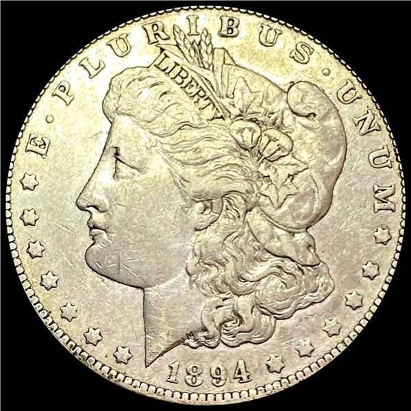 1894-O Morgan Silver Dollar NEARLY UNCIRCULATED