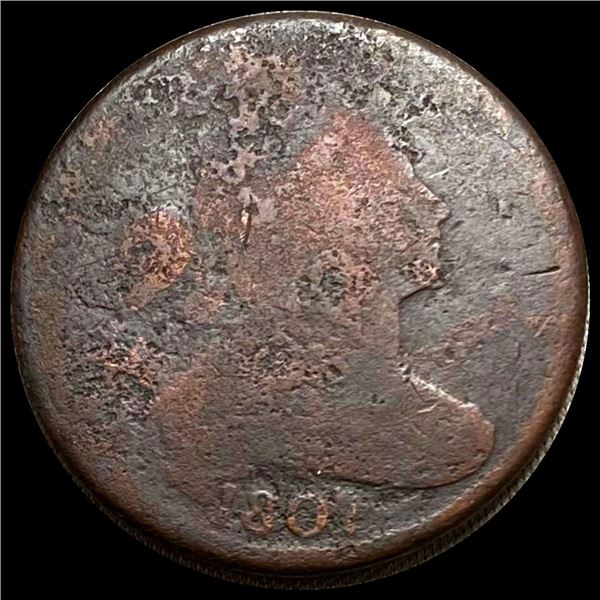 1807 Draped Bust Large Cent Circulated